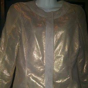 Fendi Leather 3/4th Arm Legnth Leather Jacket